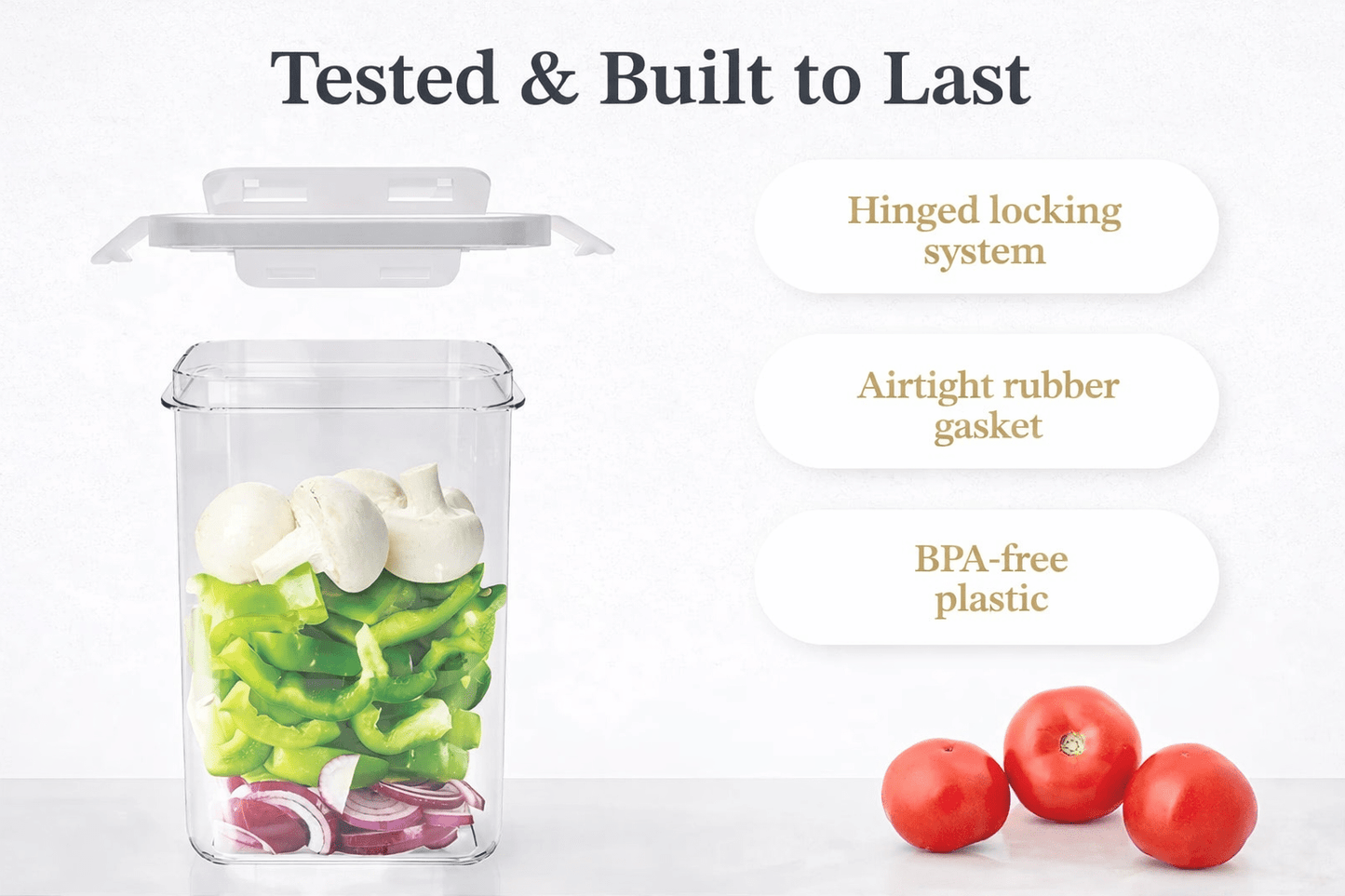 SnapSeal Food Storage Containers - Sorta